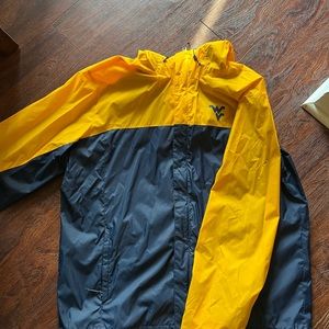 Columbia WVU Jacket size XL **BRAND NEW